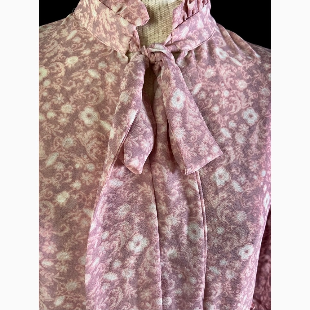 Misa Los Angeles Pink Floral Dress XS - Picture 5 of 9